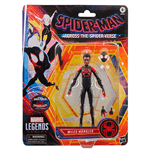 Figura Miles Morales Marvel Legends Series Across The Spider-Verse 15cm