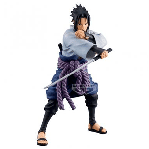 Figura Banpresto Uchiha Sasuke Grandista Naruto Shippuden de 24cm