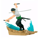 Figura Banpresto One Piece Roronoa Zoro Senkozekkei de 11 cm
