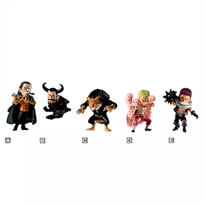Figura Banpresto One Piece Rival World Collectable de 7cm (surtido)