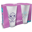 Pack de 2 Vasos de cristal Stitch de 490 ml