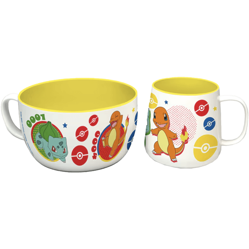 Set de desayuno Pokemon Pikachu & Kanto (Taza + Bowl)