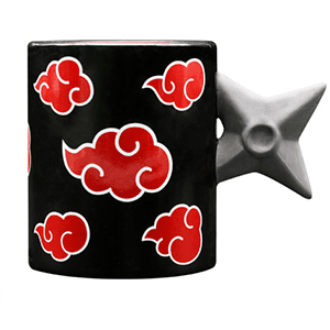 Taza 3D Naruto Shuriken Akatsuki