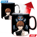 Taza termosensible Dath Note Kira y L de 460ml