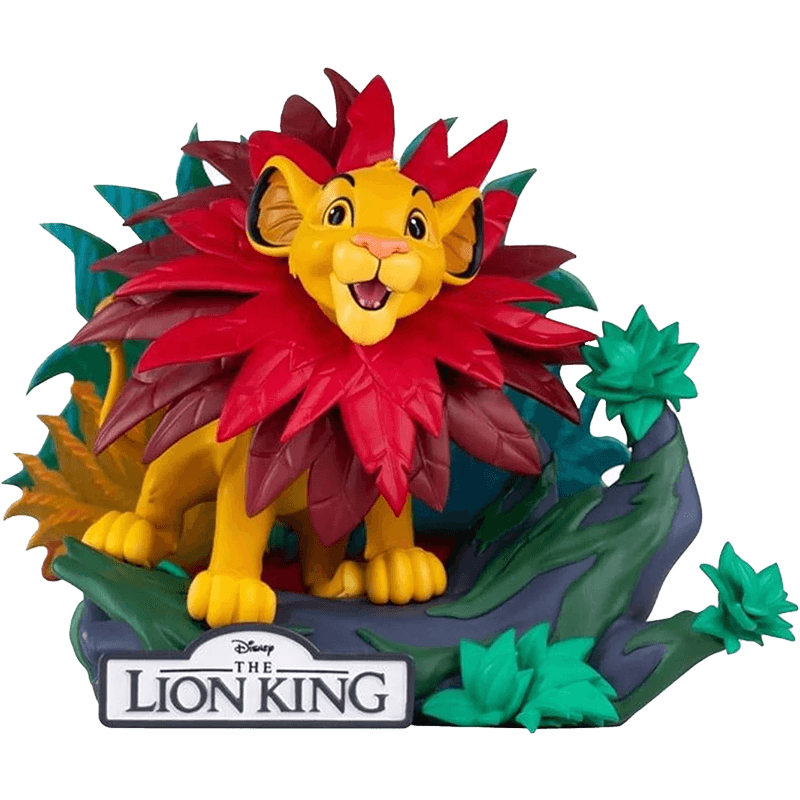 Figura Disney El Rey Leon Simba de 10cm