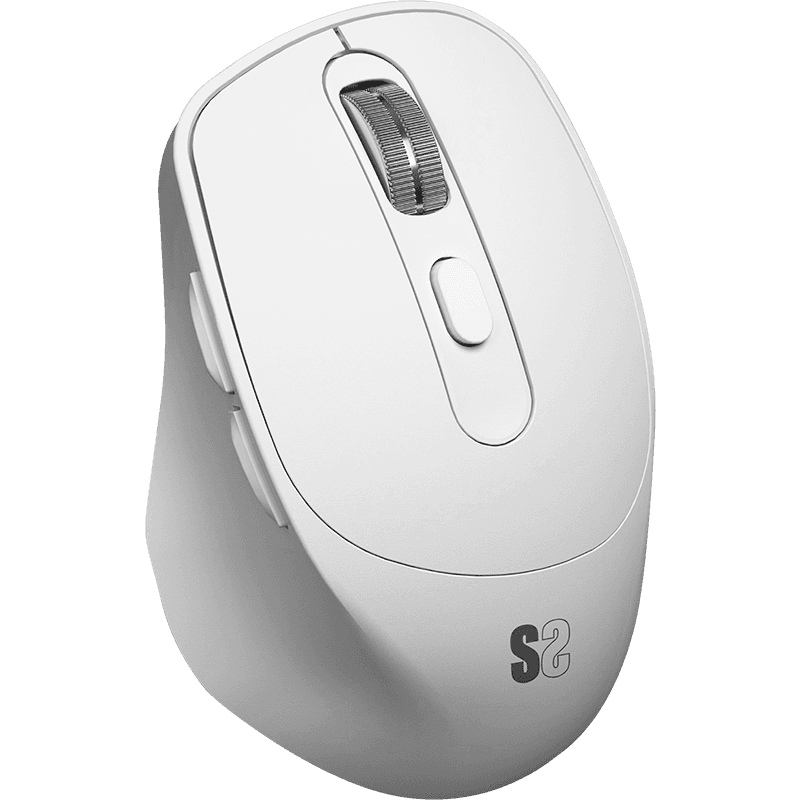 Subblim Comfort Ergo Dual Wireless con bateria blanco - Raton