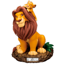 Figura de poliresina Edición limitada Disney Simba de la película El Rey León 36 cm.