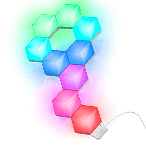 GXTrust VYBZ RGB Hexagon Light Starter Pack 9Uds - Iluminacion