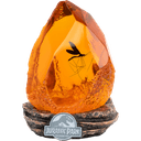 Lampara Jurassic Park Piedra de Ambar con mosquito
