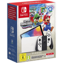 Nintendo Switch OLED Blanca + Super Mario Bros Wonder + 12 Meses Nintendo Online