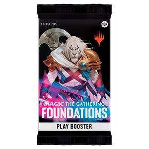 Sobre de cartas Magic The Gathering Foundations Play Booster (inglés)