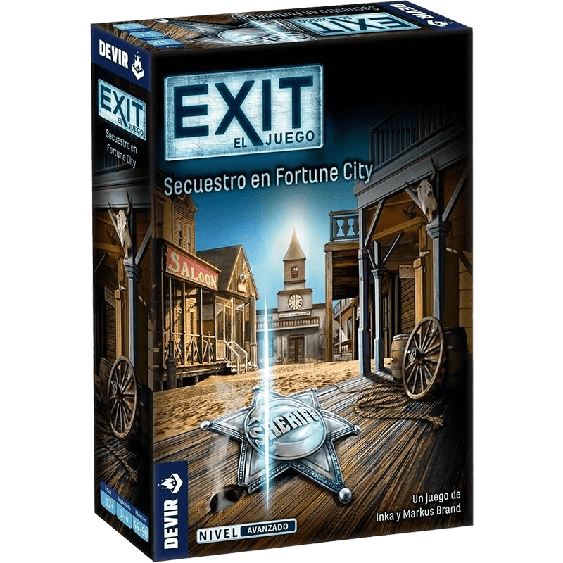 Juego de mesa Exit Secuestro en Fortune City