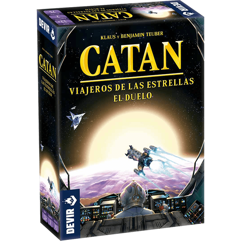 Juego de mesa Catan Viajeros de las estrellas. El Duelo