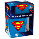 Caja Regalo Superman + Calcetines talla 41-45