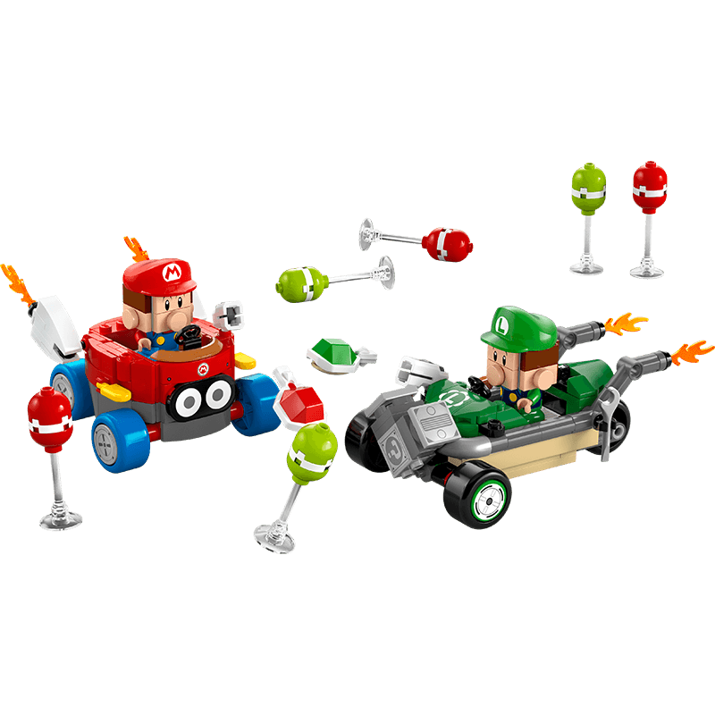 LEGO Super Mario Kart: Bebé Mario vs. Bebé Luigi 72034