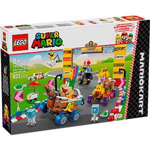 LEGO Super Mario Kart: Set Bebé Peach y Grand Prix 72036
