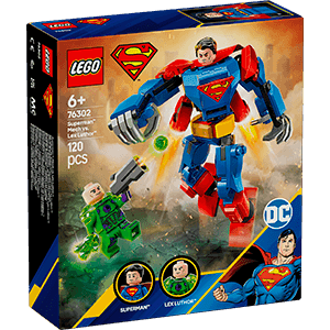 LEGO Super Heroes DC Armadura Robótica de Superman vs. Lex Luthor 76302