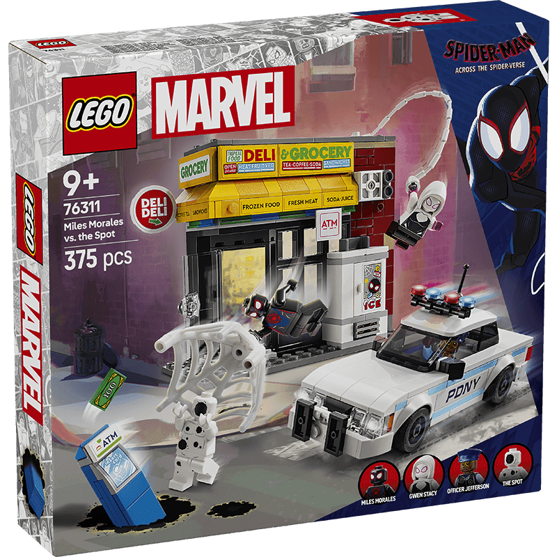 LEGO Super Heroes Marvel Multiverso Arácnido: Miles Morales vs. Mancha 76311