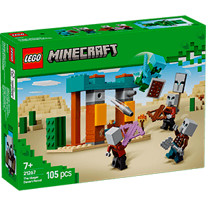LEGO Minecraft La Patrulla del Desierto de los Maldeanos 21267