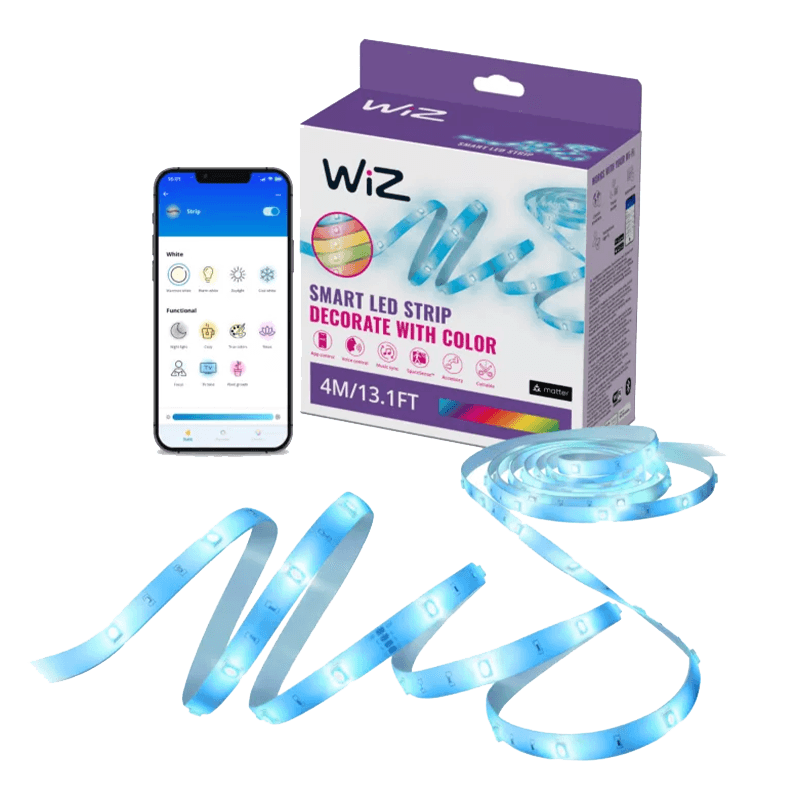 WiZ Tira LED 4m RGB - Iluminacion