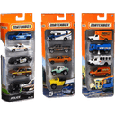 Pack de 5 coches Matchbox (surtido)