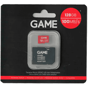 Memoria GAME 128GB microSDXC U3 - Reacondicionado