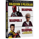 Deadpool 1+2+3 4K + BD - Pack 3 Peliculas