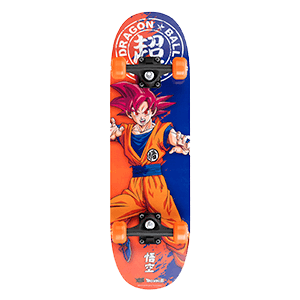Tabla de Skate Dragon Ball: Goku 31" Aluminium Trucks - Reacondicionado