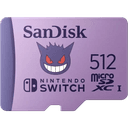 Memoria Sandisk 512GB microSDXC Pokemon Gengar -Licencia oficial-