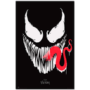 Poster Marvel Venom cara negra 61,5 x 91,5 cm