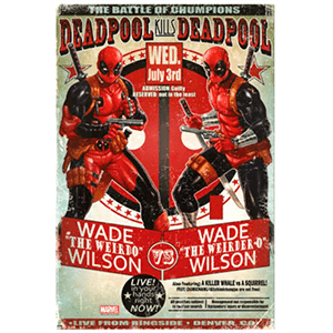 Poster Marvel Deadpool Kills 61,5 x 91,5 cm