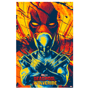 Poster Marvel Deadpool y Lobezno 61,5 x 91,5 cm