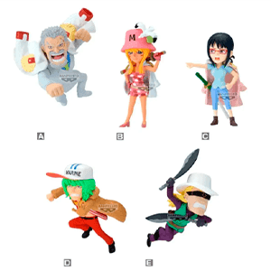 Figura One Piece World Collectable Figure Hachinosu 02 de 7 cm (surtido)
