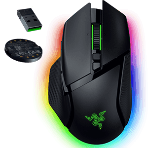 Razer Basilisk V3 Pro optico 35K DPI - Black - Raton Gaming