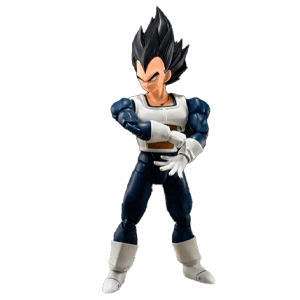 Figura Dragon Ball Z Vegeta Old Battle Clothes de 14 cm