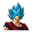 Mural de neon Dragon Ball Super Goku de 30 cm