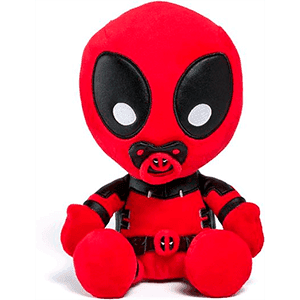 Peluche Marvel Baby Pool Deadpool y Lobezno de 25 cm
