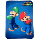 Manta Polar Super Mario 100X140 Mario & Luigi