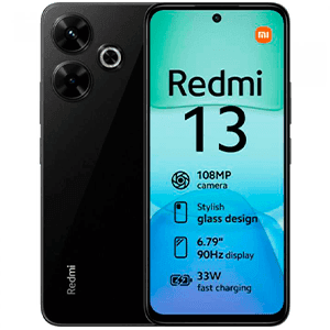 Xiaomi Redmi 13 6,79" 8GB+256GB 108+2Mpx Negro - Seminuevo