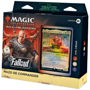 Mazo Commander Magic the Gathering: Fallout Español - Reacondicionado