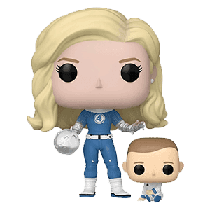 Figura POP&Buddy Los 4 Fantasticos La mujer invisible