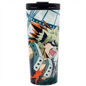 Vaso Termo Cafe Acero Inoxidable My Hero Academia 425 Ml