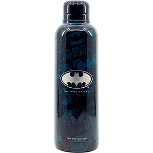 Botella Termo Acero Inoxidable Batman Symbol 515 Ml