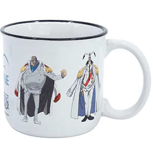Taza Ceramica One Piece Desayuno 400 Ml Marine