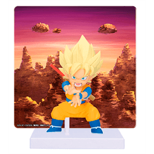 Figura con panel Dragon Ball Daima Son Goku de 13 cm