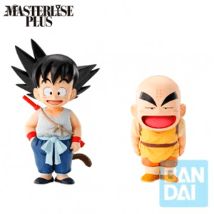 Figura Ichibansho Son Goku y Krillin training section de 13 cm
