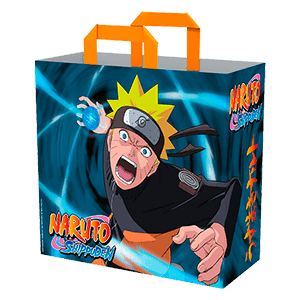 Bolsa Reutilizable Naruto Azul