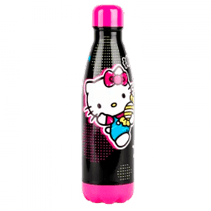 Botella metalica de acero inoxidable Hello Kitty Candies de 500 ml