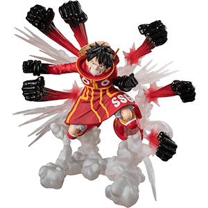 Figura One Piece Monkey.D.Luffy Gum Gum Hawk Gatling Extra Battle de 18,5 cm
