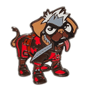 Pin metalico Marvel Deadpool Dogpool